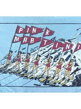 Pink Martini Vtg American Apparel Tee Blue 2XL